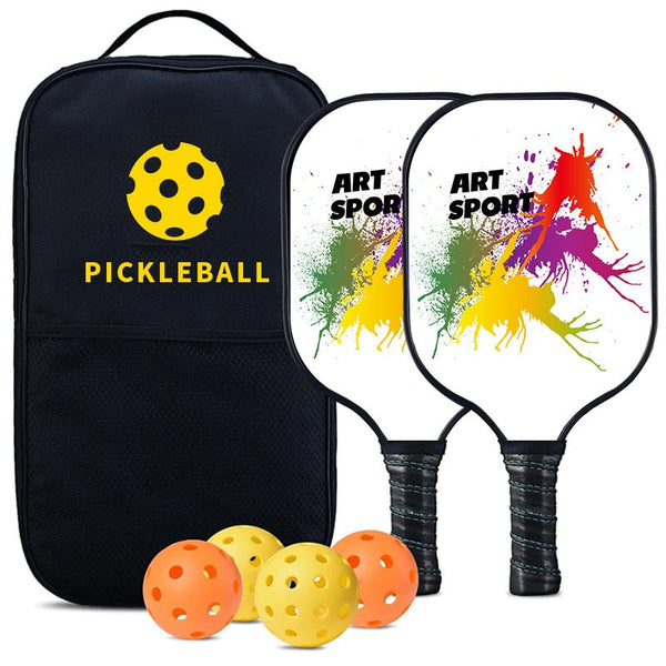 High-Tensile Beach Tennis Paddle Racket Set Pickleball Equipment