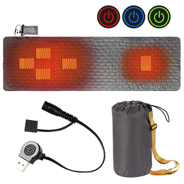 Smart Charging Portable Heated Camping Sleeping Pad