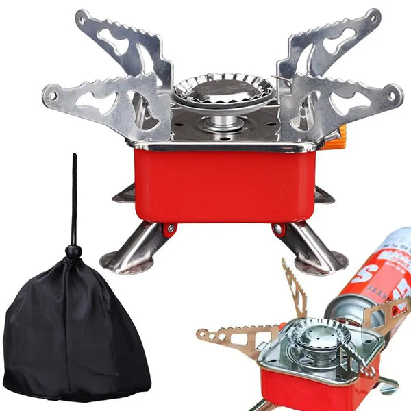 Foldable Windproof Portable Gas Camping Burner Stove