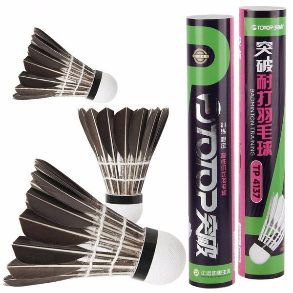 12-Piece Badminton Shuttlecock Set for Practice and Games