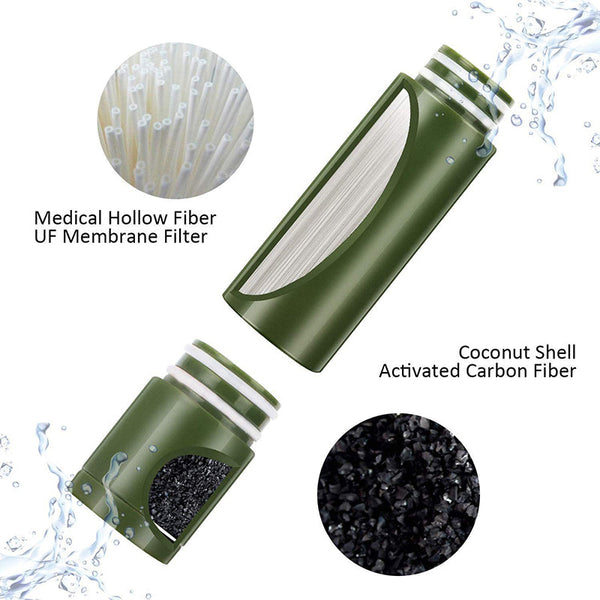 Portable Outdoor Water Filter Pump Three-Stage Filtration