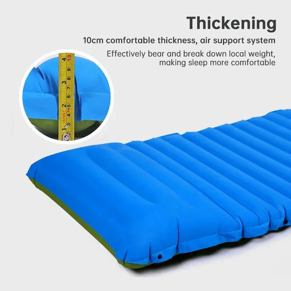 Ultralight Thick Self-Inflating Camping Sleeping Pad Pump