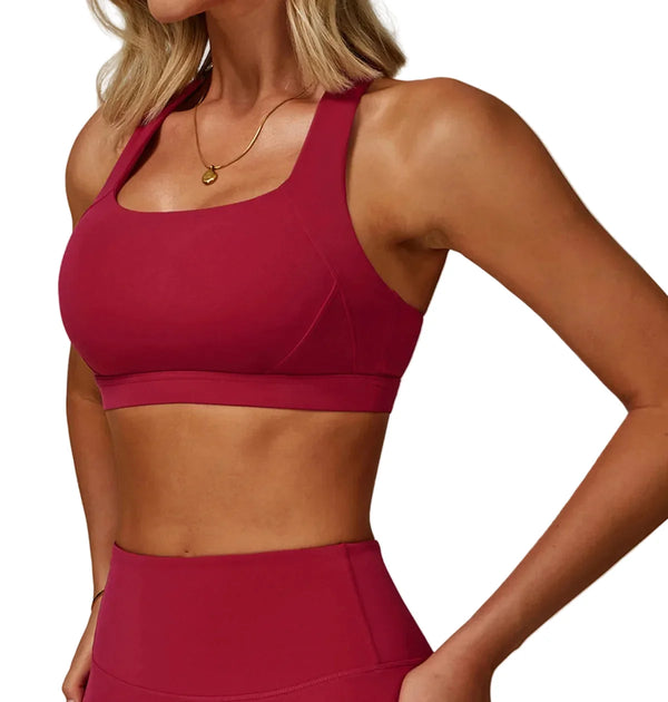 Women’s Backless Quick-Dry Push-Up Sports Bra Tank