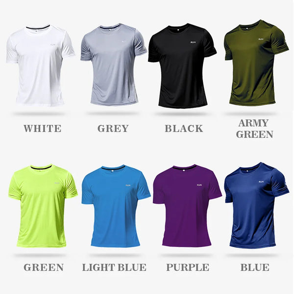 Men’s Lightweight Fitness Training Shirt for Workouts