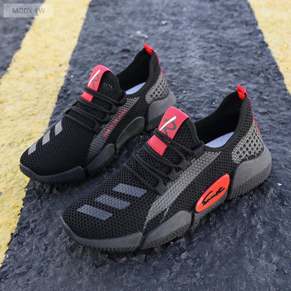 Men’s Lightweight Breathable Slip-On Running Sports Sneakers
